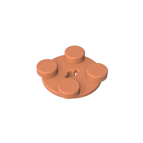Gobricks,Turntable 2 x 2 Plate - Top,3679