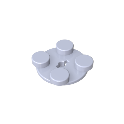 Gobricks,Turntable 2 x 2 Plate - Top,3679