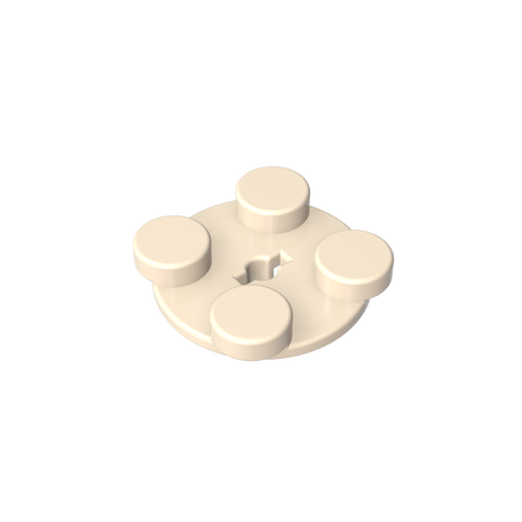 Gobricks,Turntable 2 x 2 Plate - Top,3679