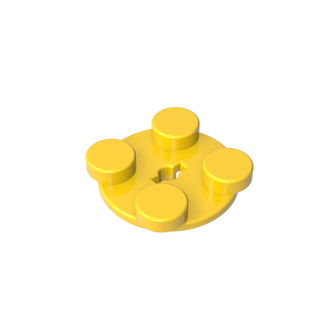 Gobricks,Turntable 2 x 2 Plate - Top,3679