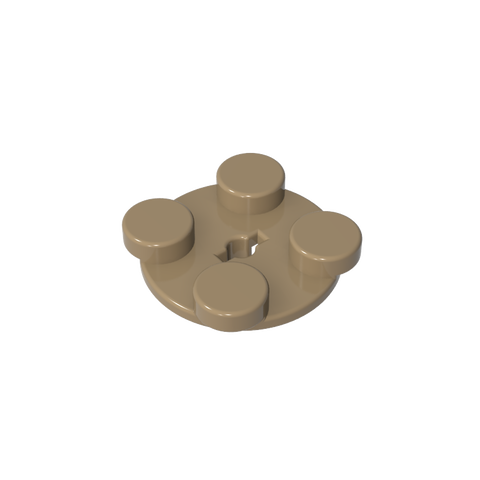 Gobricks,Turntable 2 x 2 Plate - Top,3679