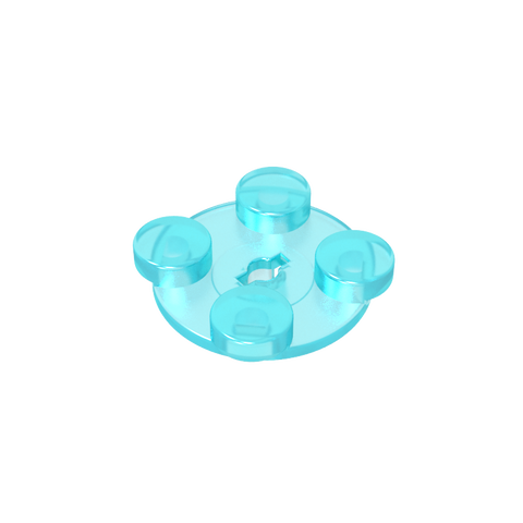 Gobricks,Turntable 2 x 2 Plate - Top,3679
