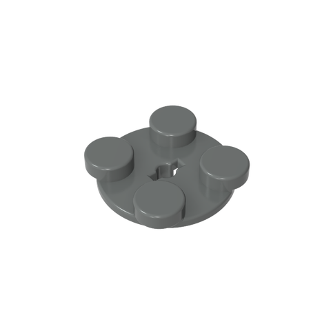 Gobricks,Turntable 2 x 2 Plate - Top,3679