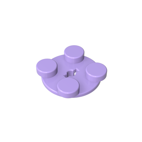Gobricks,Turntable 2 x 2 Plate - Top,3679