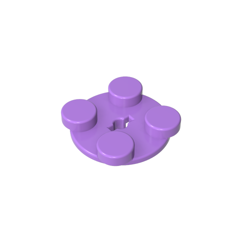Gobricks,Turntable 2 x 2 Plate - Top,3679