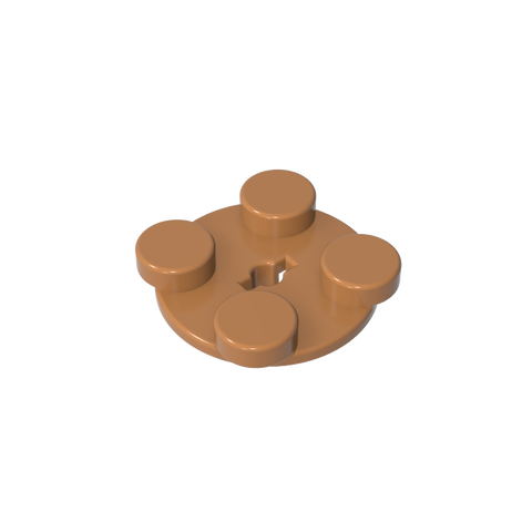 Gobricks,Turntable 2 x 2 Plate - Top,3679