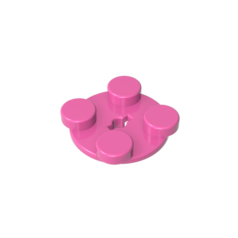 Gobricks,Turntable 2 x 2 Plate - Top,3679