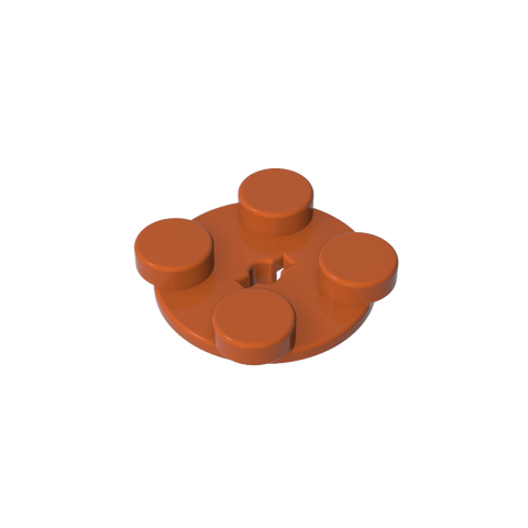 Gobricks,Turntable 2 x 2 Plate - Top,3679