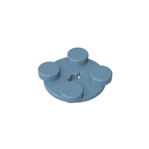 Gobricks,Turntable 2 x 2 Plate - Top,3679