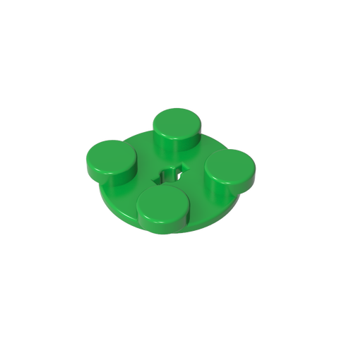 Gobricks,Turntable 2 x 2 Plate - Top,3679