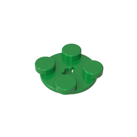 Gobricks,Turntable 2 x 2 Plate - Top,3679