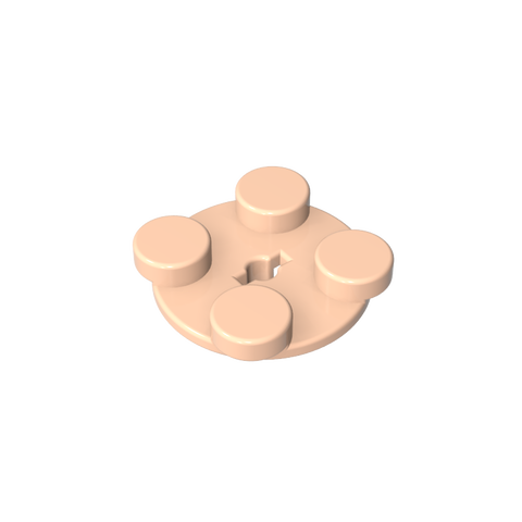 Gobricks,Turntable 2 x 2 Plate - Top,3679