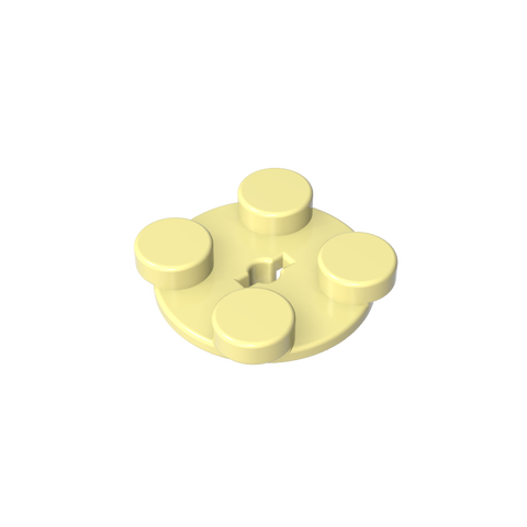Gobricks,Turntable 2 x 2 Plate - Top,3679