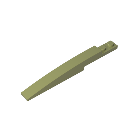Gobricks,Brick Curved 10 x 1 [Asymmetric Inside Ridges],85970,13791,13731