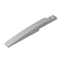 Gobricks,Brick Curved 10 x 1 [Asymmetric Inside Ridges],85970,13791,13731