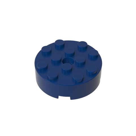 Gobricks,Brick Round 4 x 4 [Centre Hole],87081