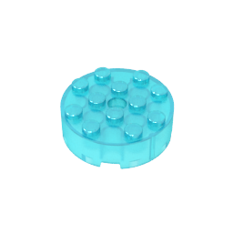 Gobricks,Brick Round 4 x 4 [Centre Hole],87081