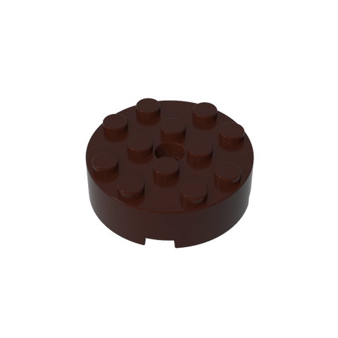 Gobricks,Brick Round 4 x 4 [Centre Hole],87081