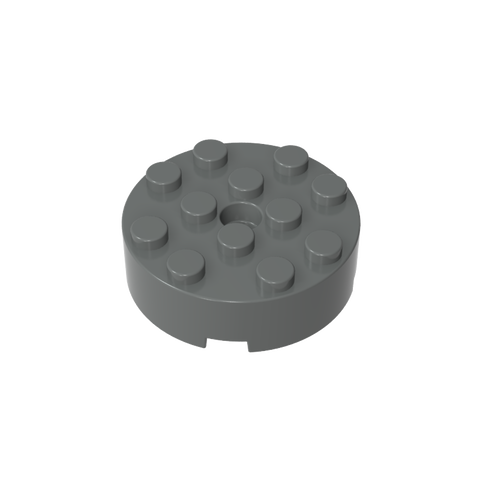 Gobricks,Brick Round 4 x 4 [Centre Hole],87081