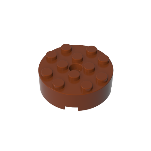 Gobricks,Brick Round 4 x 4 [Centre Hole],87081