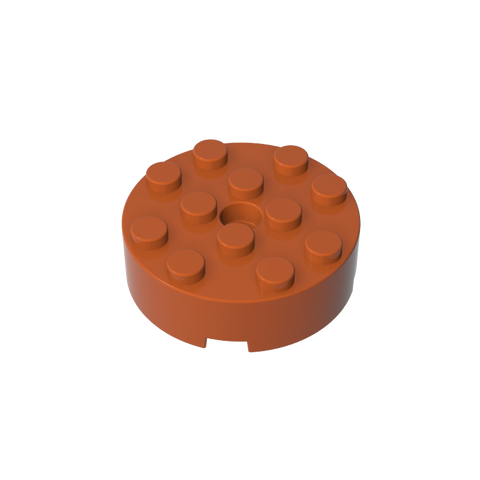 Gobricks,Brick Round 4 x 4 [Centre Hole],87081