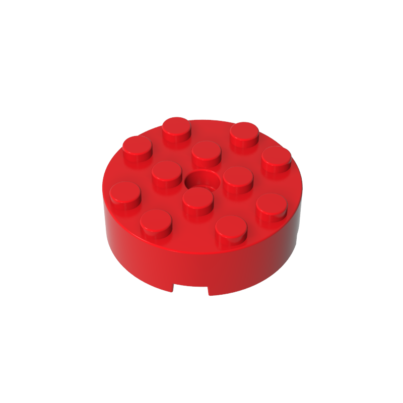 Gobricks,Brick Round 4 x 4 [Centre Hole],87081