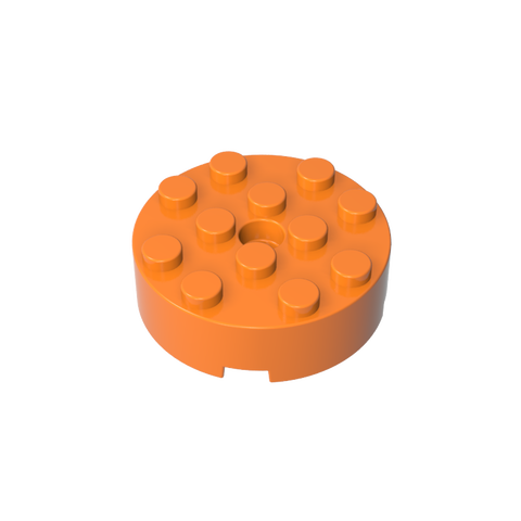 Gobricks,Brick Round 4 x 4 [Centre Hole],87081