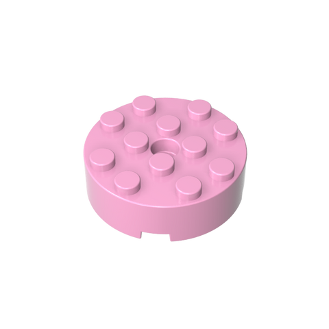 Gobricks,Brick Round 4 x 4 [Centre Hole],87081