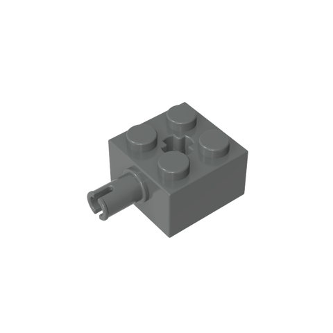 Gobricks,Brick Special 2 x 2 with Pin and Axle Hole,6232,42929,4730