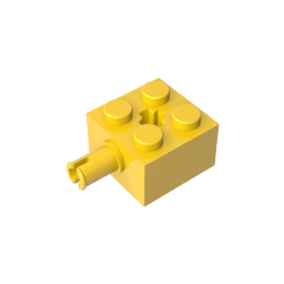 Brick Special 2 x 2 with Pin and Axle Hole,6232