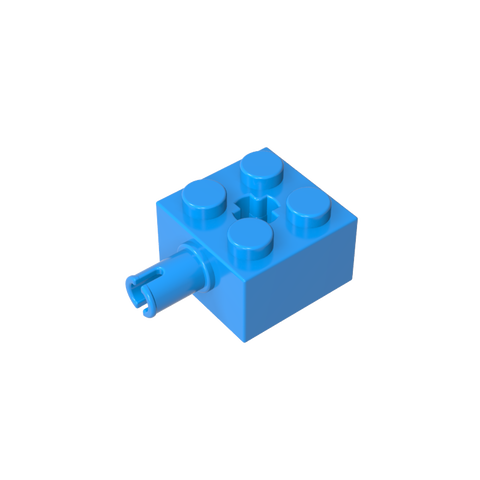 Gobricks,Brick Special 2 x 2 with Pin and Axle Hole,6232,42929,4730