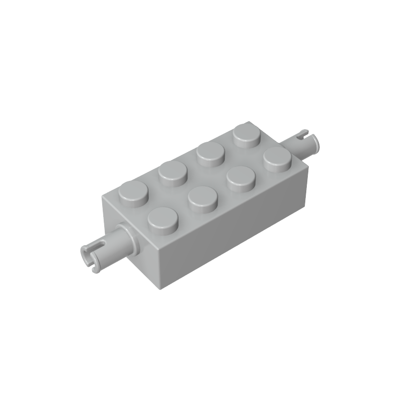 Gobricks,Brick Special 2 x 4 with Pins,6249,65155