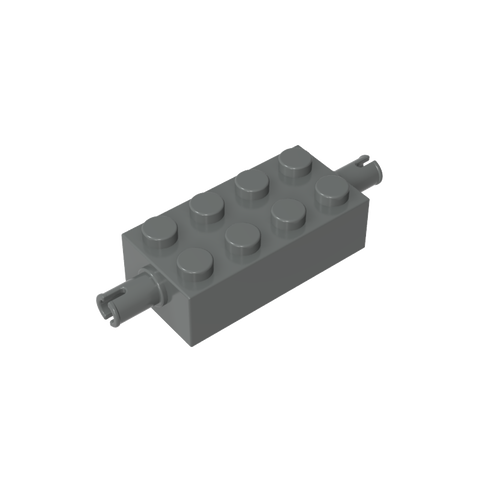 Gobricks,Brick Special 2 x 4 with Pins,6249,65155