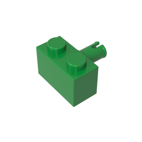 Gobricks,Brick Special 1 x 2 with Pin,2458,44865