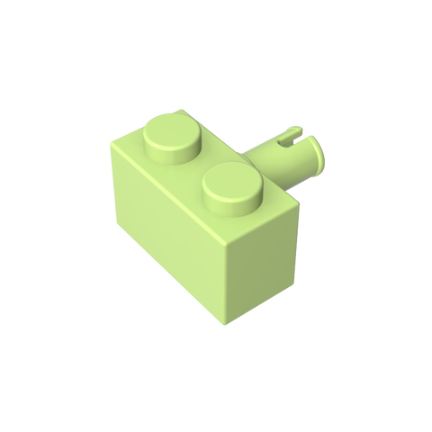 Gobricks,Brick Special 1 x 2 with Pin,2458,44865