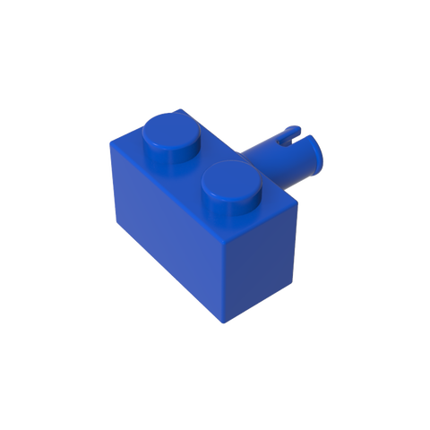 Gobricks,Brick Special 1 x 2 with Pin,2458,44865
