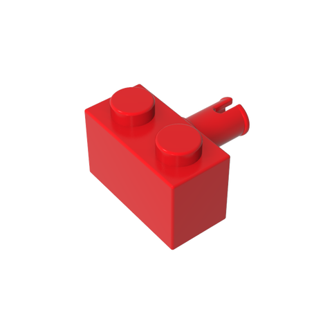 Gobricks,Brick Special 1 x 2 with Pin,2458,44865