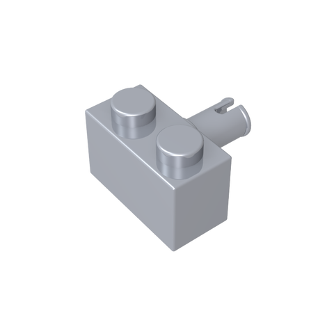 Gobricks,Brick Special 1 x 2 with Pin,2458,44865