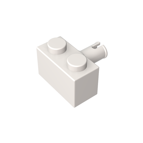 Gobricks,Brick Special 1 x 2 with Pin,2458,44865