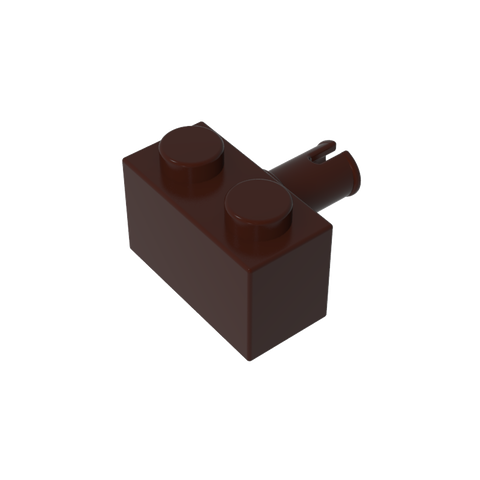 Gobricks,Brick Special 1 x 2 with Pin,2458,44865