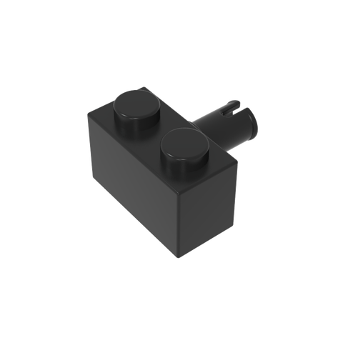 Gobricks,Brick Special 1 x 2 with Pin,2458,44865