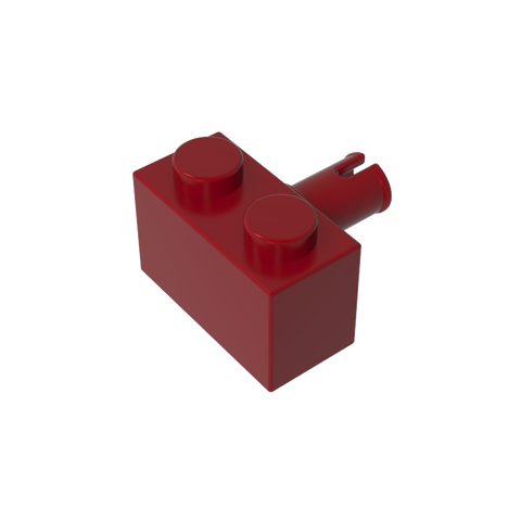 Gobricks,Brick Special 1 x 2 with Pin,2458,44865