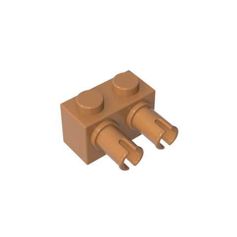 Gobricks,Brick Special 1 x 2 with 2 Pins,30526,53540