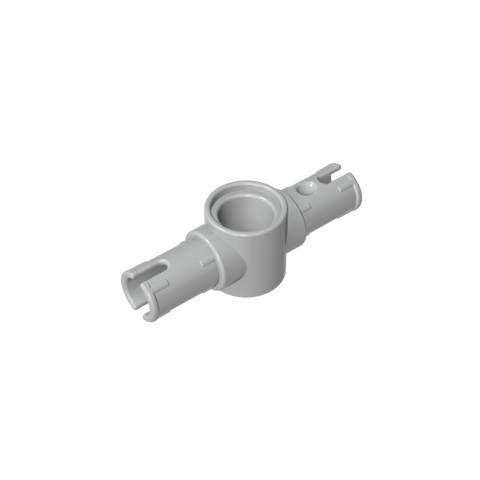 Gobricks,Technic Pin Connector Hub with 2 Pins with Friction Ridges Lengthwise [Big Squared Pin Holes],87082,44874