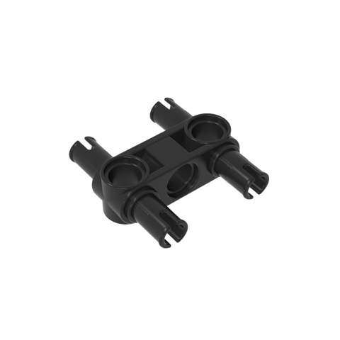Gobricks,Technic Pin Connector Hub Perpendicular 3L with 4 Pins,48989,65489