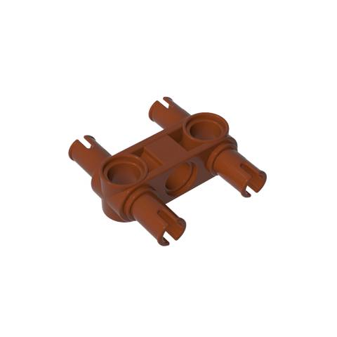 Gobricks,Technic Pin Connector Hub Perpendicular 3L with 4 Pins,48989,65489