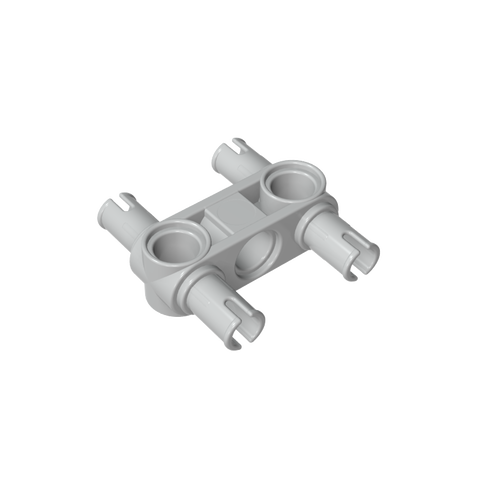 Gobricks,Technic Pin Connector Hub Perpendicular 3L with 4 Pins,48989,65489