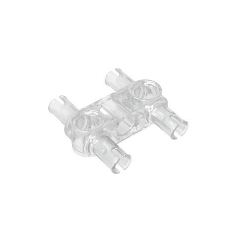 Gobricks,Technic Pin Connector Hub Perpendicular 3L with 4 Pins,48989,65489