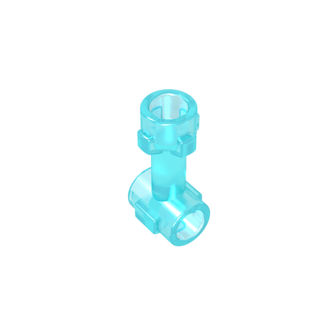 Gobricks,Bar 1L with Top Stud and Two Side Studs,92690