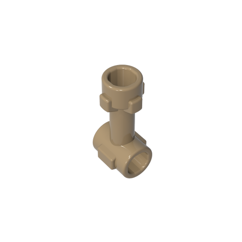 Gobricks,Bar 1L with Top Stud and Two Side Studs,92690